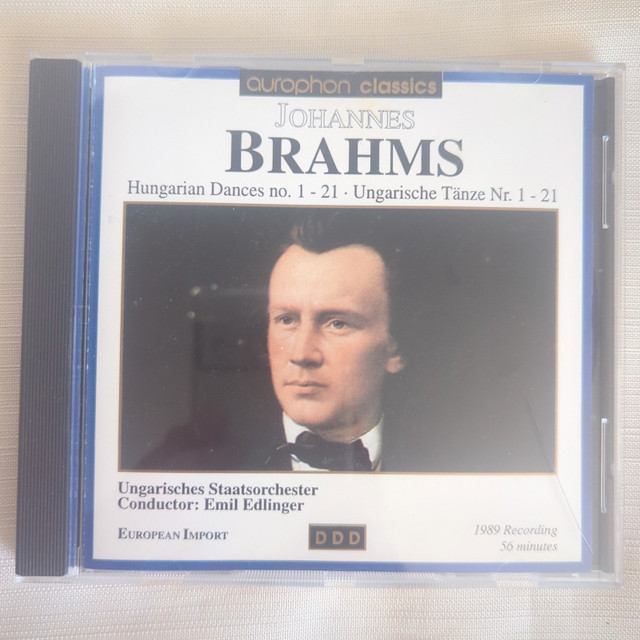 Johannes Brahms – Hungarian Dances No.1 - 21 CD in CDs, DVDs & Blu-ray in Markham / York Region - Image 3