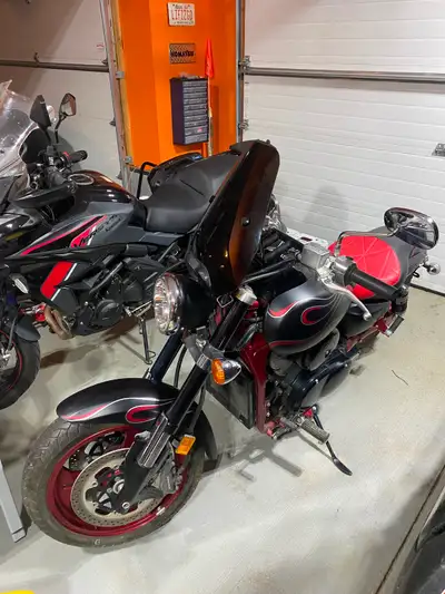 2007 Kawasaki Vulcan Mean Streak 1600, freshly serviced. Has original tires that are in good conditi...