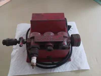 Vintage 1930's Champion Spark plug tester, powered by a Model T coil. Have used to test spark plugs...