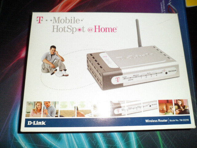 D-LINK T-MOBILE HOT SPOT HOME TM-G5240 AFFORDABLE HOME HOT SPOT in Networking in Markham / York Region