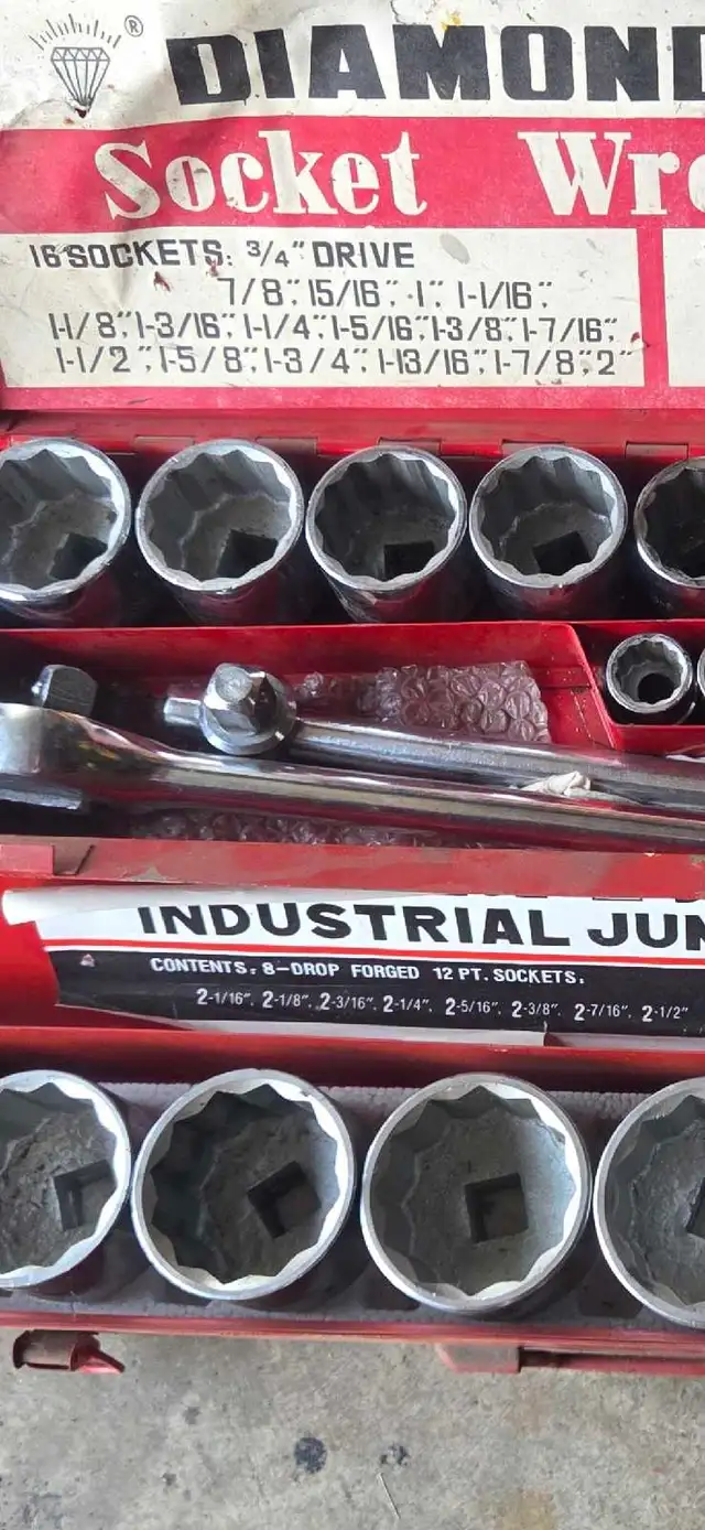 3/4" drive socket set576039796123914242