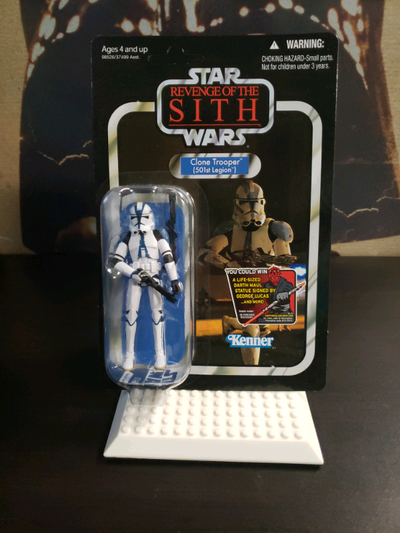 2010. New, sealed and unpunched. Darth Maul promo sticker.