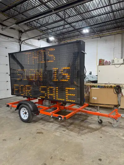 As new. Low hours. New batteries. Telescopes to 12ft. Full Matrix programmable screen. Preprogrammed...