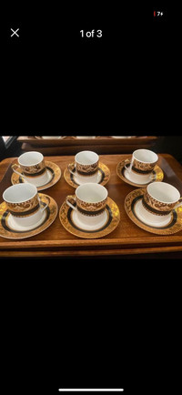 24ct Gold Plated Tea Set - Located near Castledowns 