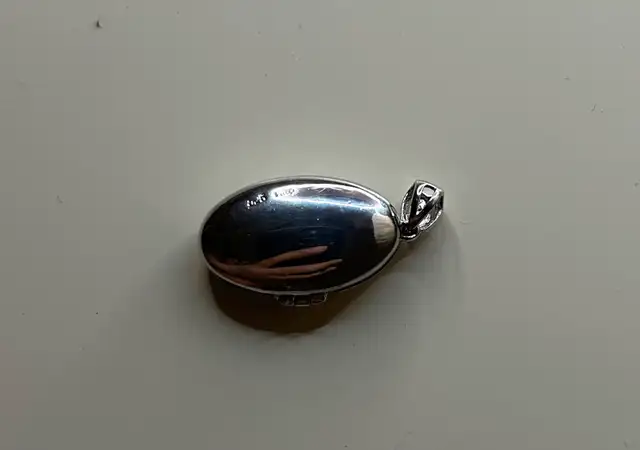 925 Silver Oval Locket Pendant62854391217794122