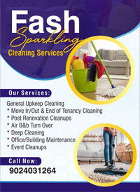 Fash sparkling cleaning services 