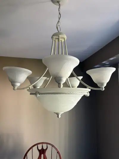 Antique White Chandelier, View more