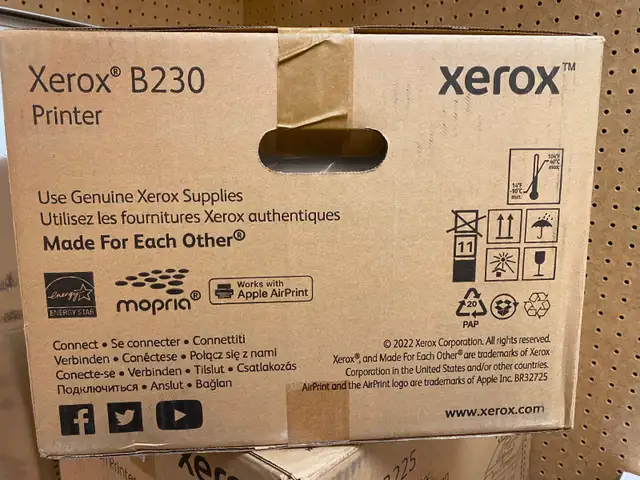 Xerox B230 Printer, Black and White_Blue Laser, Wireless415732635356385281