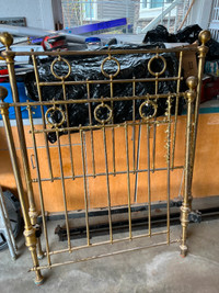 Antique Vintage TWIN Brass Bed - REDUCED!