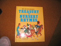 BEAU LIVRE ILLUSTRÉ 1981 - ANGLAIS - TREASURY OF NURSERY RHYMES