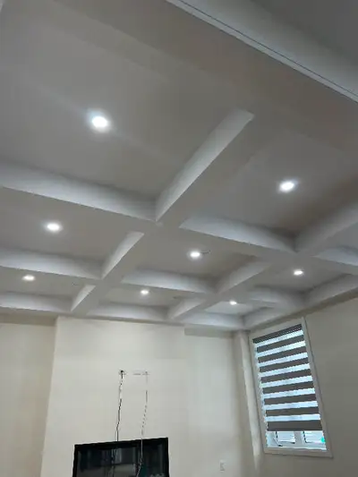 Panel upgrade LED Pot light installation Barrier free door installation and wiring Emergency Electri...