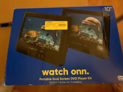  ONN. Dual Screen DVD Player, View more