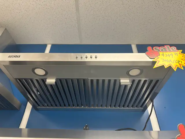Brand new AUCHDAS range hood 700 CFM63010224024321121