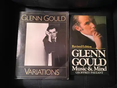  Two Glenn Gould softcover books, View more