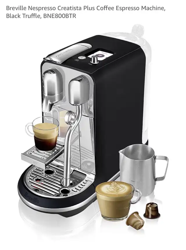 Breville Nespresso Creatista Plus Coffee Espresso Machine in Coffee Makers in Markham / York Region - Image 2