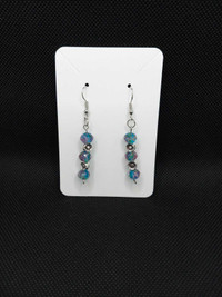 Crystal bead earrings
