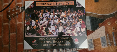 2002 Canadian Womens Olympic Gold Medal Winning Hockey Picture, View more