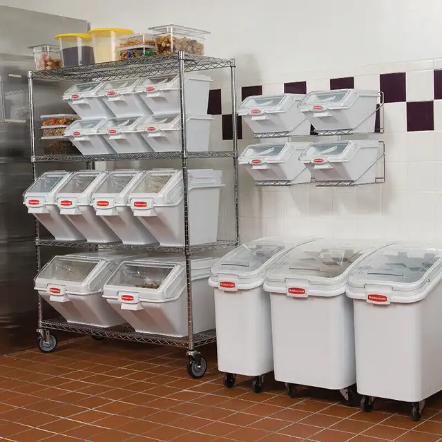 FOOD GRADE CONTAINERS. FOOD MANUFACTURING BINS, INGREDIENT BINS. in Other in Kitchener / Waterloo - Image 11