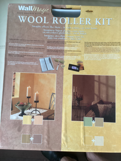 Wagner split roller & trays paining kit for two colour painting, View more