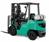 New Mitsubishi 3,000 - 7,000 lbs Pneumatic Forklift Promotion