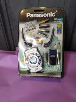 Panasonic Shock Wave Metal RF-SW200P-A   AM/FM Portable ArmBand, View more