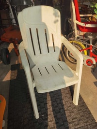 White Patio Chair ( set of 5) Calgary Alberta Preview