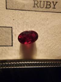 .93 ct Red ruby (loose stone)