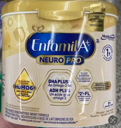 Enfamil A+ Baby Formula Powder Tub, Age 0-12 months, 587g, View more
