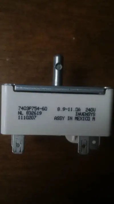 Whirlpool Infinite Switch - 74007841, View more