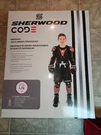 Equipement de hockey pour enfant 5 morceaux Shewood