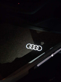 Audi S5 - Audi A5 - Audi A4/S4 - Door lights - Logo OEM Lights