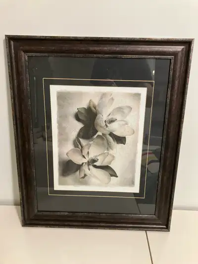 Black Floral Picture, View more