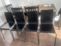 Ikea wooden chairs 