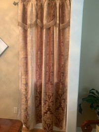 Jacquard curtains 2 in 1