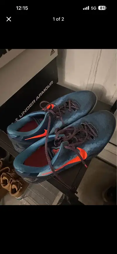 Kobe 8 Blue Blitz Size 14, View more