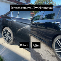 Scratch removal + 4 stage paint restoration 