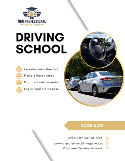 Van Professional Driving School (Vancouver, Burnaby, Richmond), View more