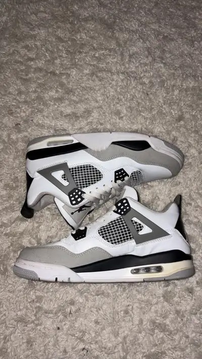 Jordan 4 Military Black Shoes , View more