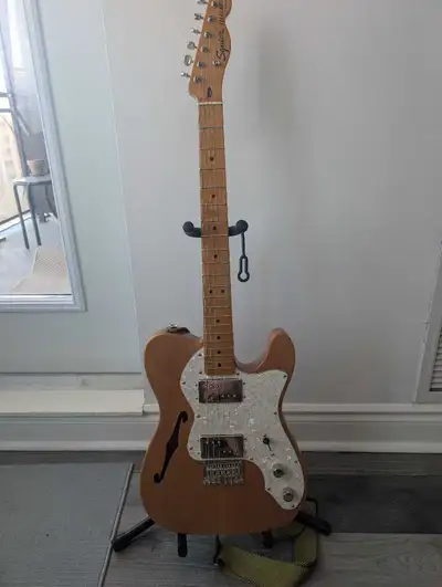 squier classic vibe 70s thinline  telecaster, View more