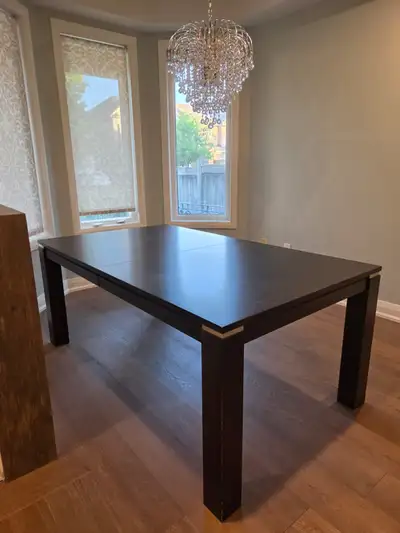 Solid wood Dining Table with 6 chairs, View more