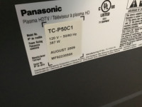 Panasonic plasma 54 inch TV
