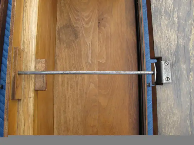 Macey Mission oak barrister bookcase 5 tier 7 part c1920s 2 tone in Bookcases & Shelving Units in Ottawa - Image 11