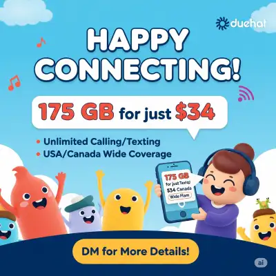 Bring Your Phone, Get 175GB for $34, View more