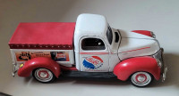 Vintage Pepsi Die Cast 1940 Ford Delivery Truck Money Bank