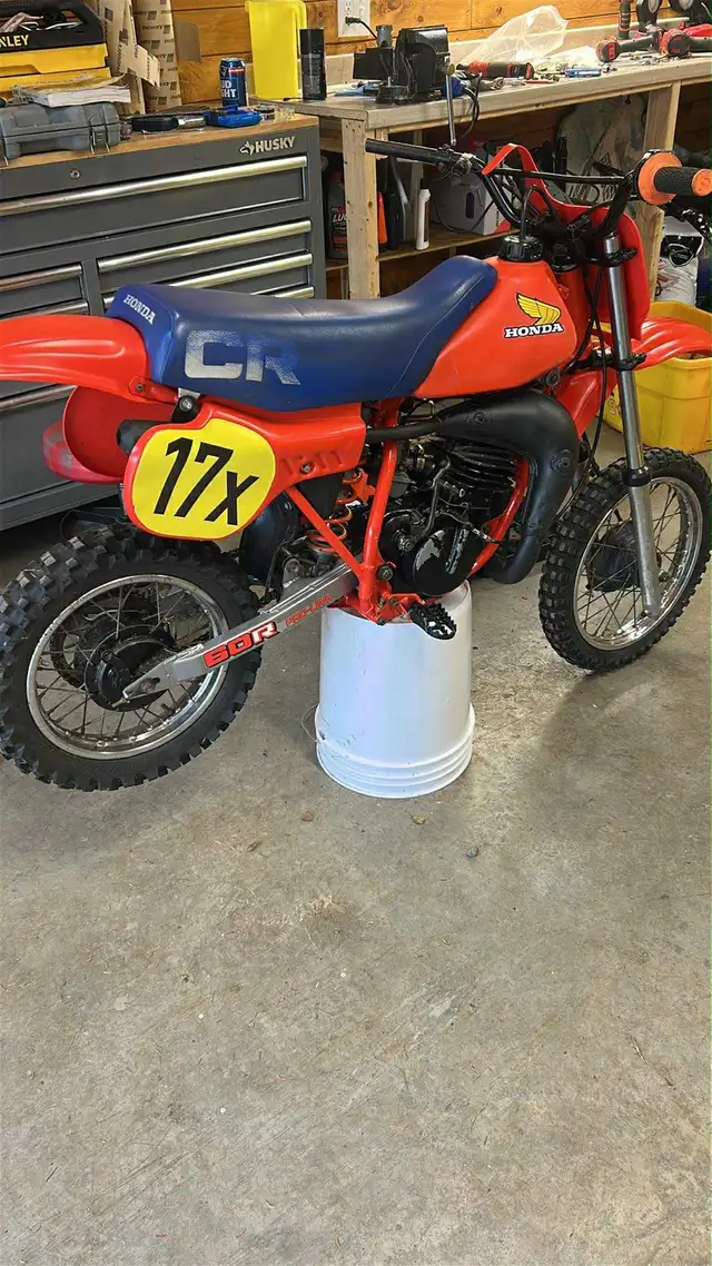 1984 Honda cr60r in Dirt Bikes & Motocross in Edmundston - Image 3