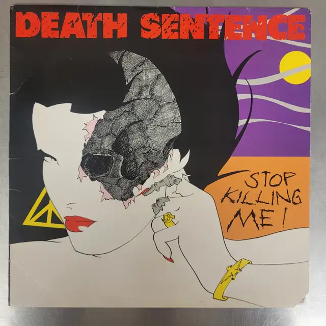 DEATH SENTENCE - STOP KILLING ME vinyl record plus 7" 45