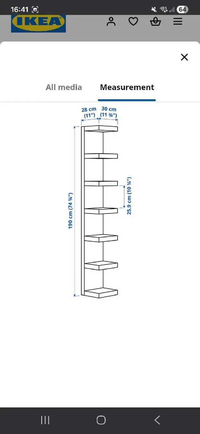 Ikea Lack Shelves in Bookcases & Shelving Units in Oshawa / Durham Region - Image 8