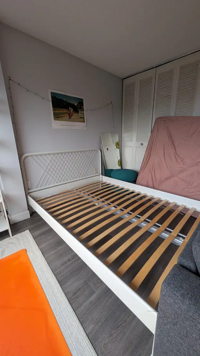 Ikea NESTTUN bed frame queen size in Beds & Mattresses in North Shore - Image 4