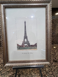 4 Framed prints from Paris