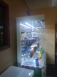 Cooler Refrigerator with Led Lighting for sale